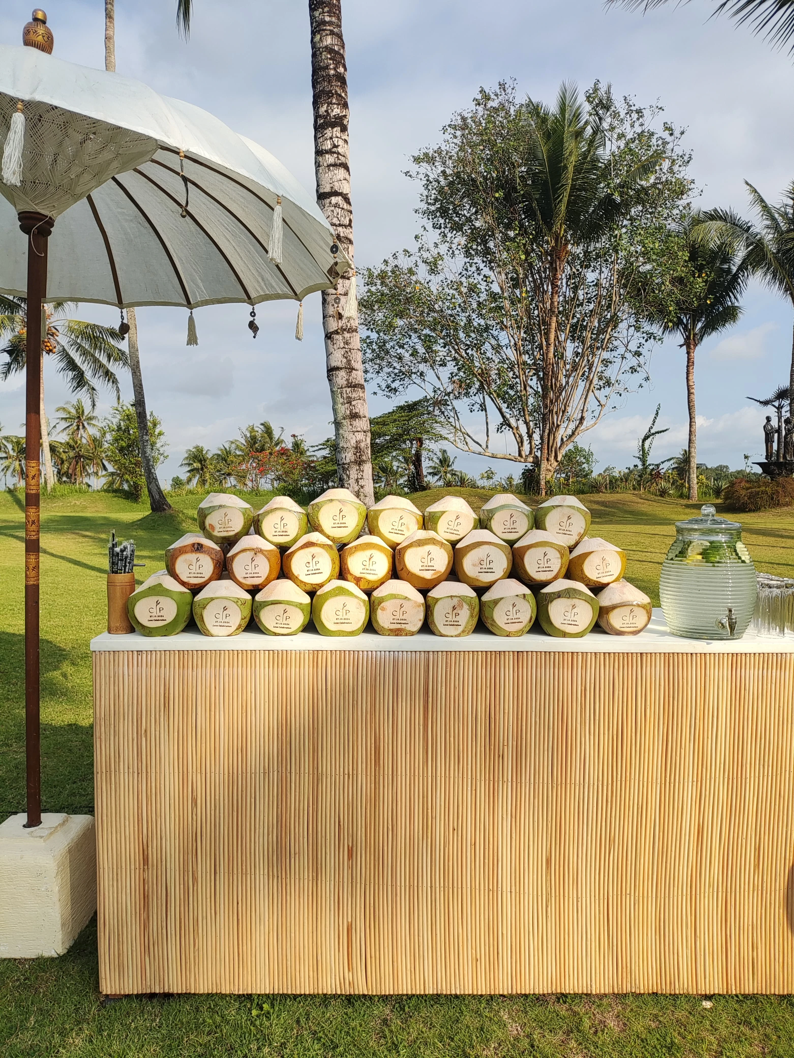 Bali Coconut Art